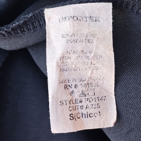 Persaya Pleated Black Mini Dress Fit and Flare size small - Picture 9 of 10